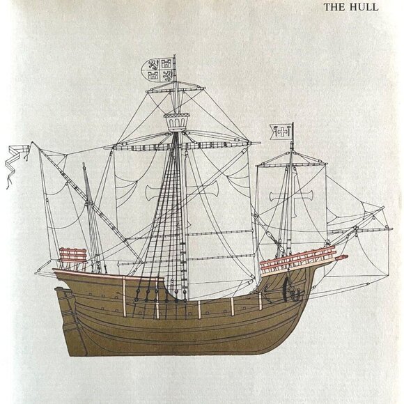 The Lore Of Ships 1986 HC Maritime Nautical Book XL History Illustrated WHBS - Picture 4 of 10